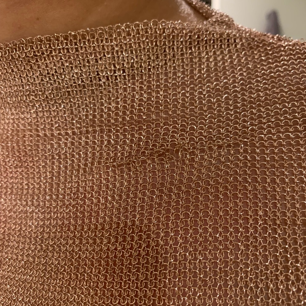 NEW Free People Daybreak Midi Dress - Rose Gold - Picture 9 of 11